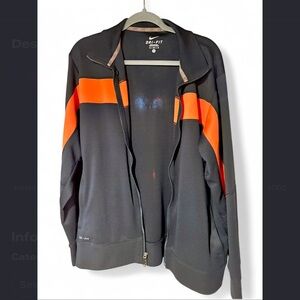 Nike DRI-FIT Navy/ Orange Jacket
